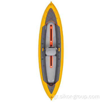 Χονδρικό κουπί Kayak Fishing Kayak Πορτοκαλί Πορτοκαλί φουσκωτό καγιάκ προς πώληση